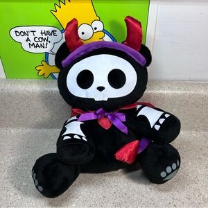 Skelanimals Treat or Treat Pets ChungKee in Devil Costume Plush 8”